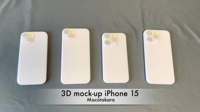 Video mostra i primi mockup dei prossimi iPhone 15