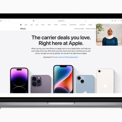 Apple introduce “Shop with a Specialist over Video”