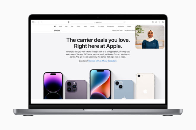 Apple introduce “Shop with a Specialist over Video”