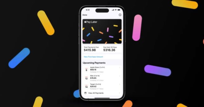 Inizia il lancio ufficiale di Apple Pay Later