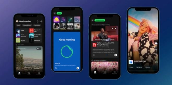 Spotify presenta la nuova interfaccia utente in stile TikTok