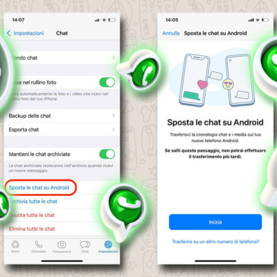 Trasferire chat Whatsapp tra iPhone e Android: la funzione arriva direttamente in app