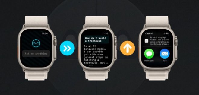 ChatGPT su Apple Watch con l’app watchGPT