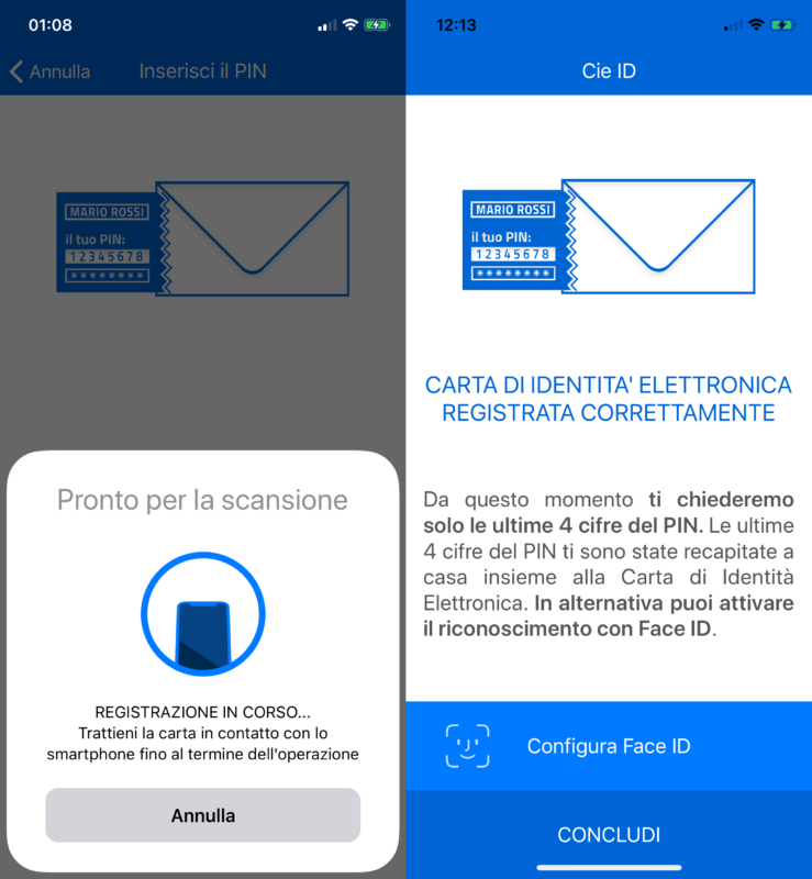 Carta identità elettronica, app su iPhone per vera identità digitale di  Stato