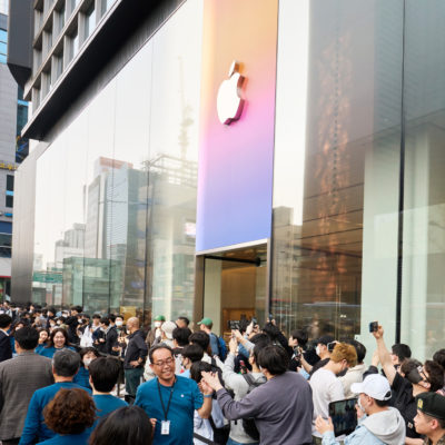 Apple Gangnam, apre il nuovo store in Corea del Sud