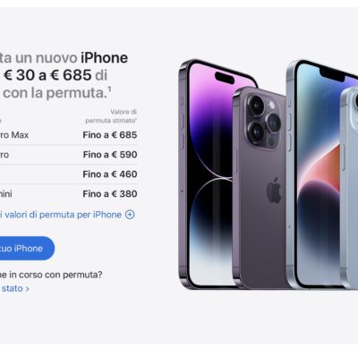 Apple aggiorna il sito web Trade In