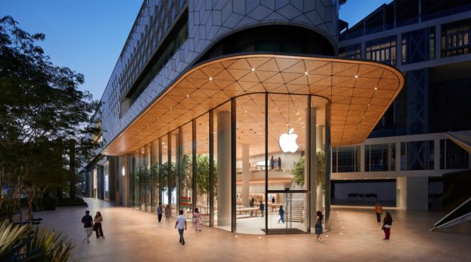 Apple prevede di creare o aggiornare decine di Apple Store in tutto il mondo