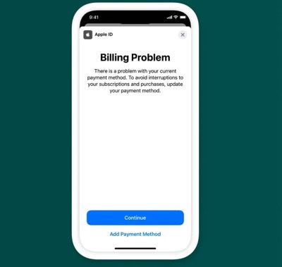 Apple consentirà di aggiornare i metodi di pagamento in-app