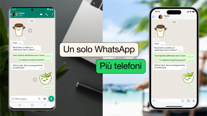 Ora puoi usare lo stesso WhatsApp su più telefoni, anche su iPhone!