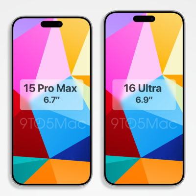 Prime immagini CAD mostrano il display più ampio di iPhone 16 Pro Max