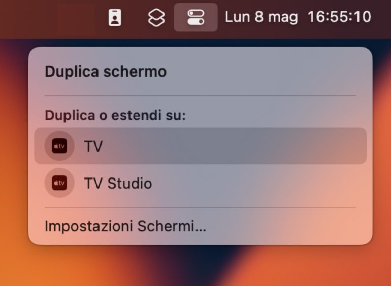 Guida AirPlay Mirroring