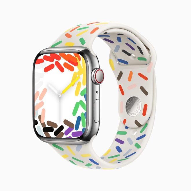 Apple lancia un nuovo cinturino Apple Watch Pride Edition