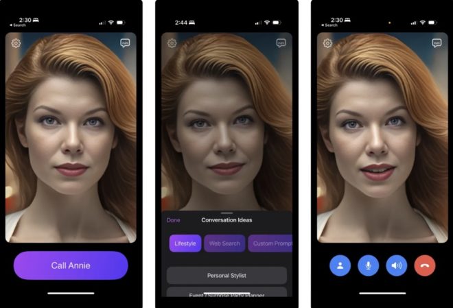 È ora possibile videochiamare ChatGPT tramite un’app gratuita per iPhone