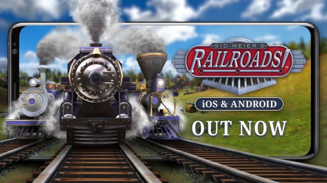 “Sid Meier’s Railroads!” arriva su App Store