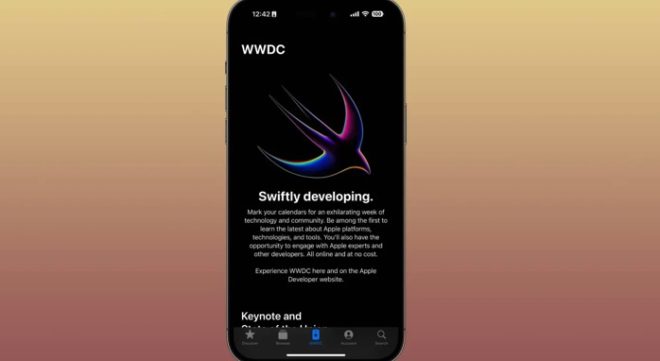 Apple aggiorna l’app Apple Developer in vista della WWDC 2023