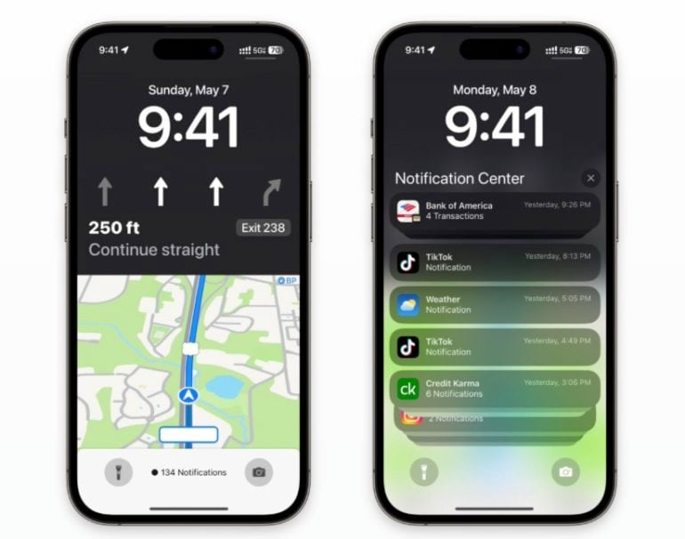 apple maps ios 17