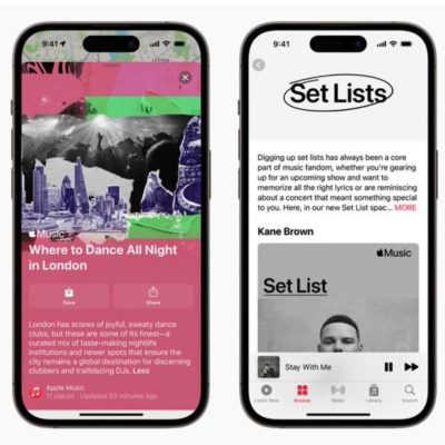 Apple ti aiuta a scoprire i concerti con Apple Music e Apple Maps