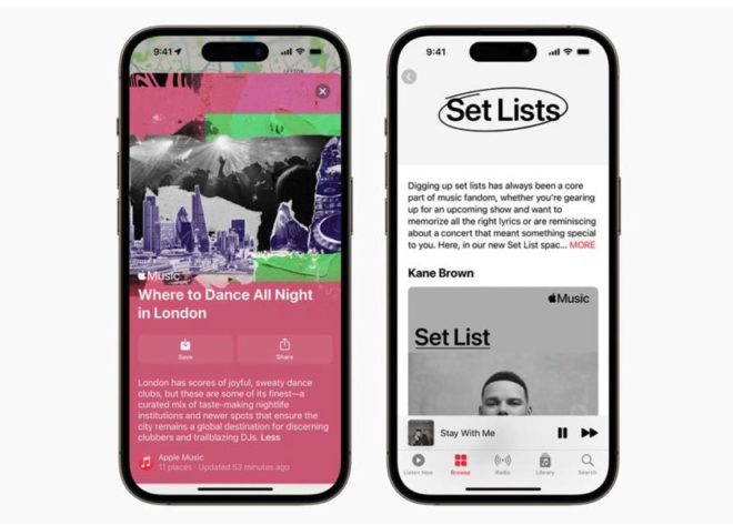 Apple ti aiuta a scoprire i concerti con Apple Music e Apple Maps