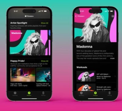 Apple Pride, c’è anche Madonna tra gli artisti Fitness+