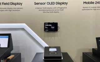Samsung presenta il primo display OLED al mondo con sensore di impronte digitali e pressione sanguigna integrato