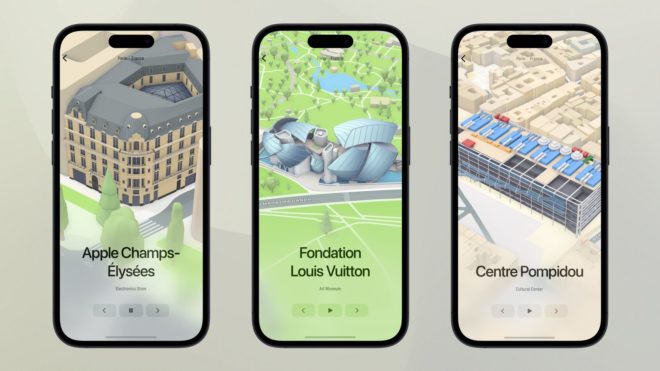 Apple Maps, nuove mappe 3D anche a Parigi