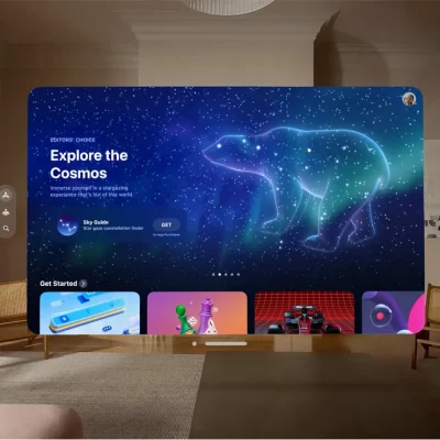 Novità per la versione beta dell’App Store per visionOS