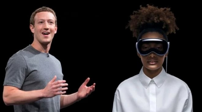 Mark Zuckerberg sul Vision Pro: “Nulla che non avremmo potuto fare anche noi”