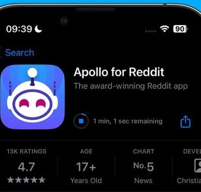 Con iOS 17, App Store mostra la durata del download di un’app