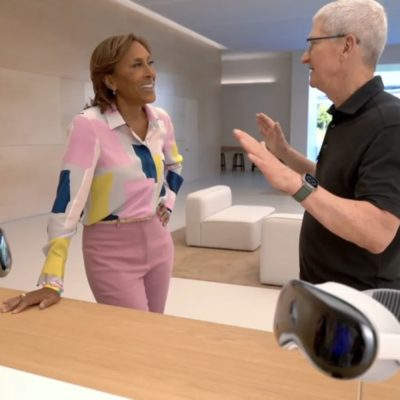 Tim Cook parla del Vision Pro e del futuro della tecnologia