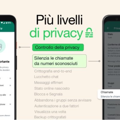 WhatsApp silenzia le chiamate dai numeri sconosciuti