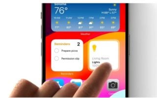 iOS 17 introduce i widget interattivi
