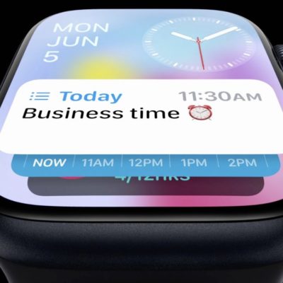 Come funzionano i widget su Apple Watch con watchOS 10
