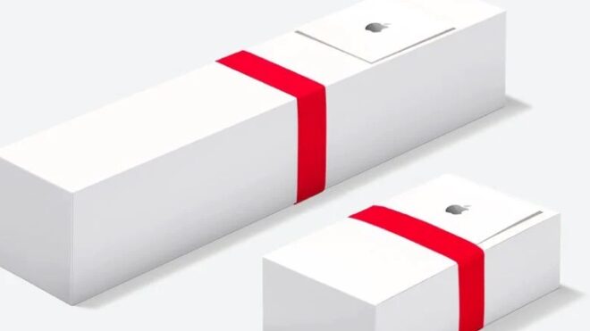 Apple rimuove le confezioni regalo dal suo store online