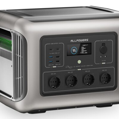 ALLPOWERS R2500 offre energia in mobilità, ricarica solare e funzione UPS