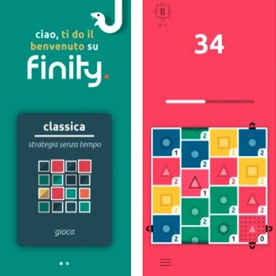 finity. è disponibile su Apple Arcade