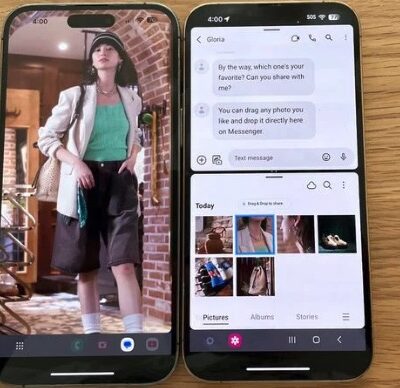 “Try Galaxy” di Samsung ti fa utilizzare due iPhone per provare l’esperienza dello Z Fold5