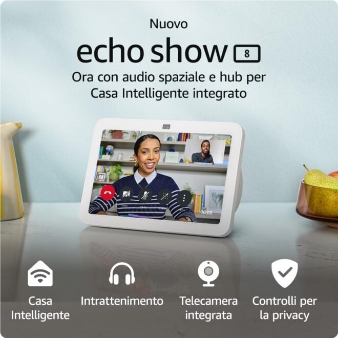 Echo Show 8 di terza generazione: Amazon presenta il nuovo modello 2023