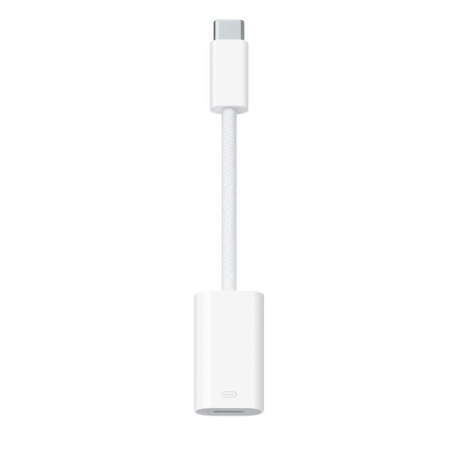 Apple ora vende un adattatore da USB-C a Lightning