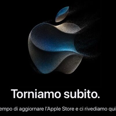 Apple Store offline, stanno per arrivare gli iPhone 15