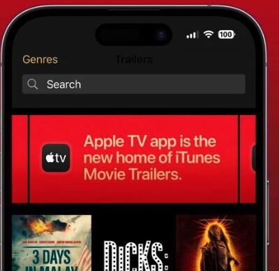 Apple chiude l’app iTunes Movie Trailers