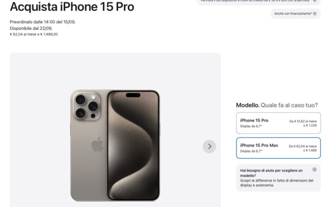 Come prepararsi ai preordini di iPhone 15 e iPhone 15 Pro