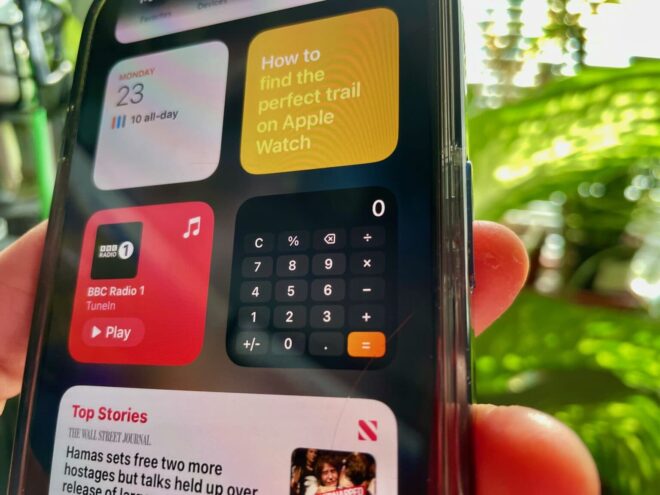 Come aggiungere una calcolatrice come widget sulla Home Screen dell’iPhone