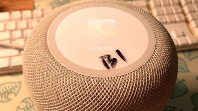 Prime immagini di un HomePod con display mai rilasciato