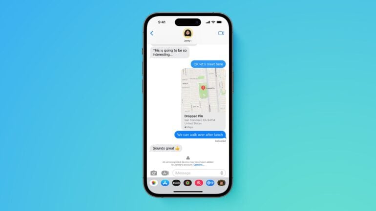 iMessage Contact Key