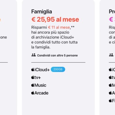 Apple aumenta i prezzi degli abbonamenti Apple Arcade, Apple TV+ e Apple One