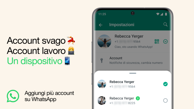 WhatsApp lancia il doppio account sullo stesso dispositivo