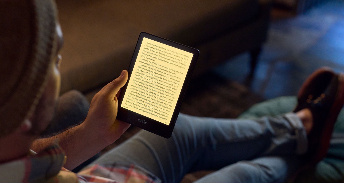 Kindle Paperwhite luce