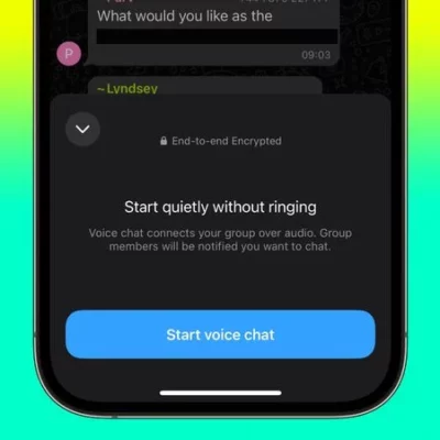 WhatsApp lancia le chat vocali per i gruppi numerosi
