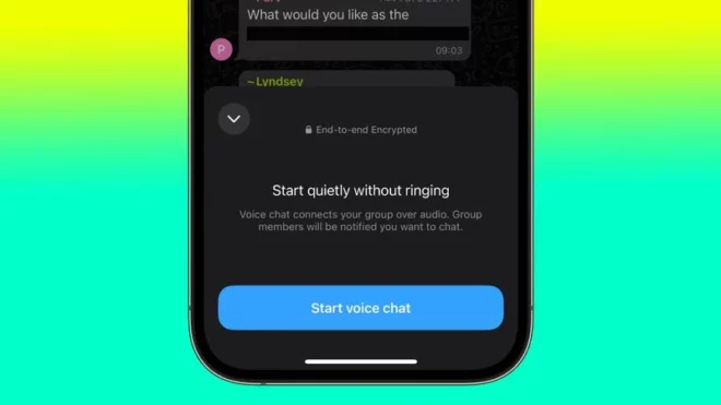 WhatsApp lancia le chat vocali per i gruppi numerosi