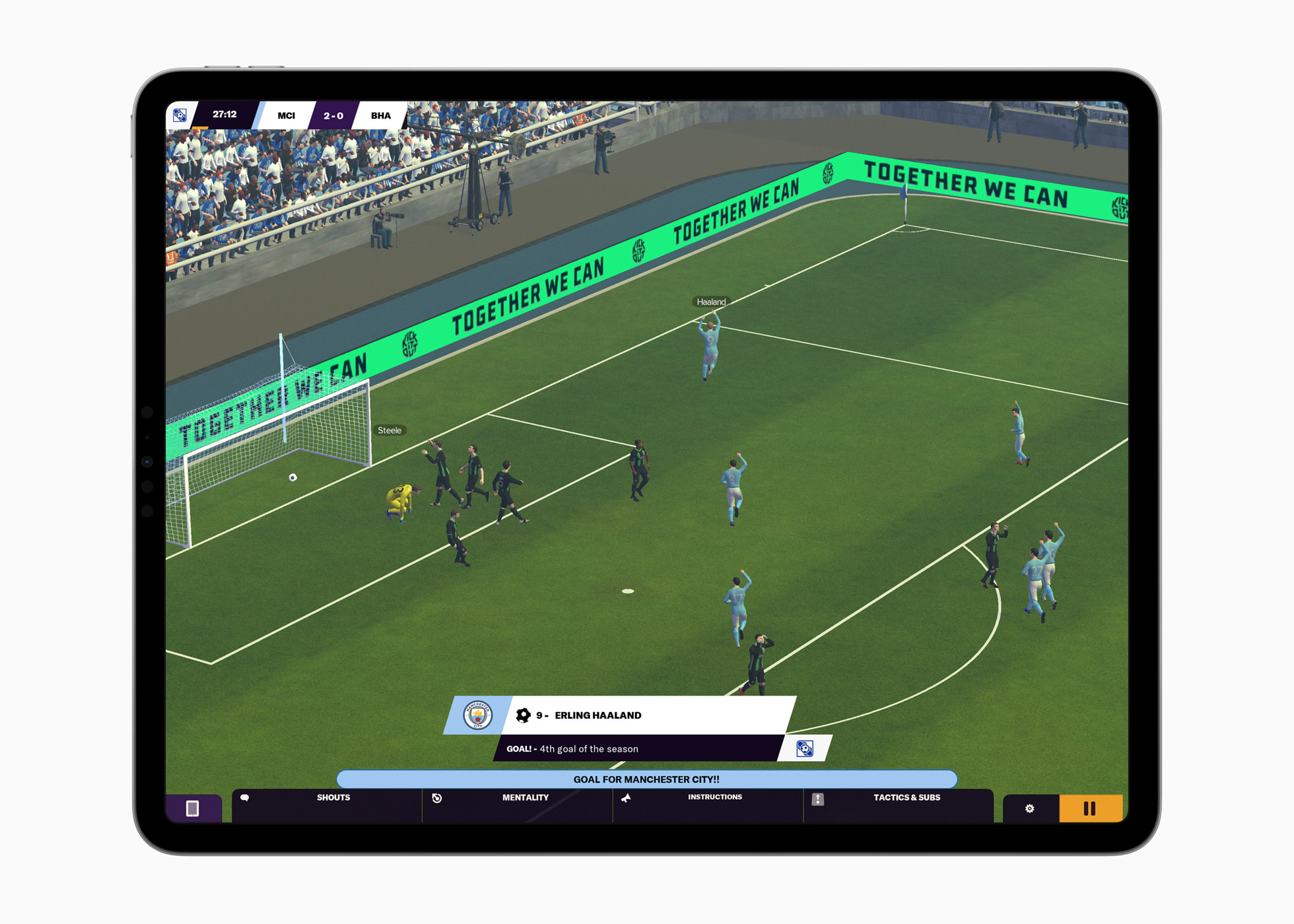 Football Manager 2024 Touch è disponibile su Apple Arcade